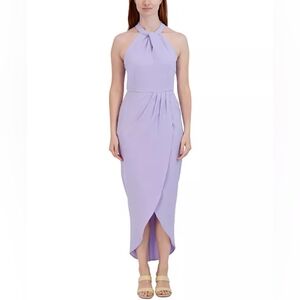 Julia Jordan Knot Neck Gown - Lavender - Size 2